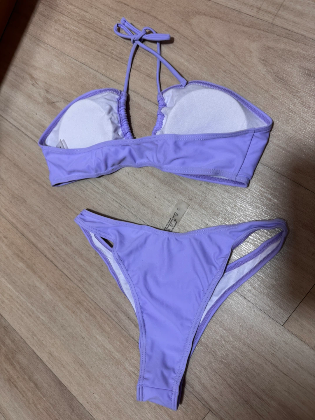 Lavender Halter Bikini Set Size S - photo 2