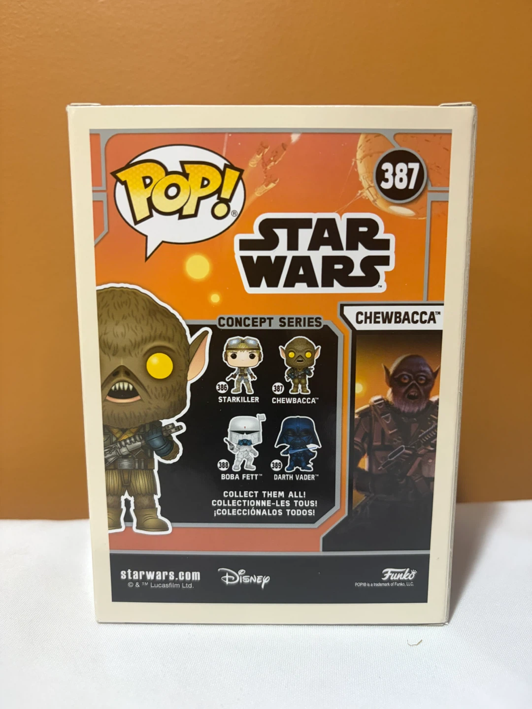 Chewbacca (Concept Series) Funko Pop! - Convention Exclusive - photo 2