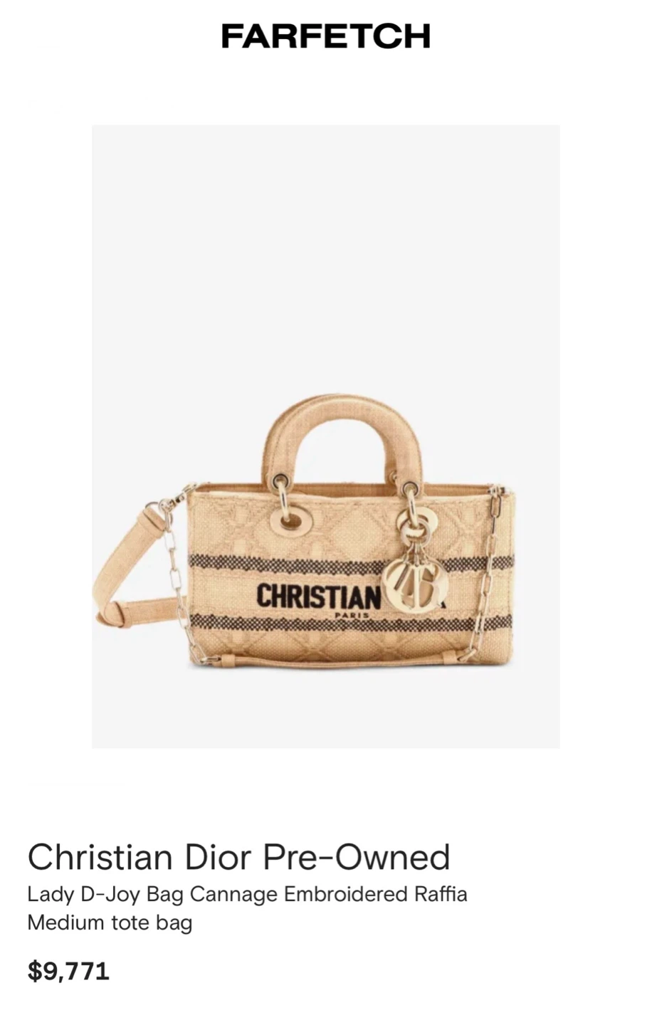 Christian Dior Lady D-Joy bag - photo 2