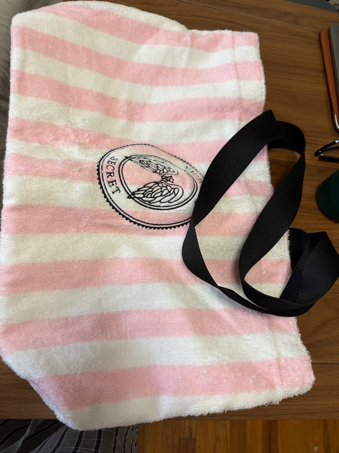 Victoria's Secret Striped Tote Bag