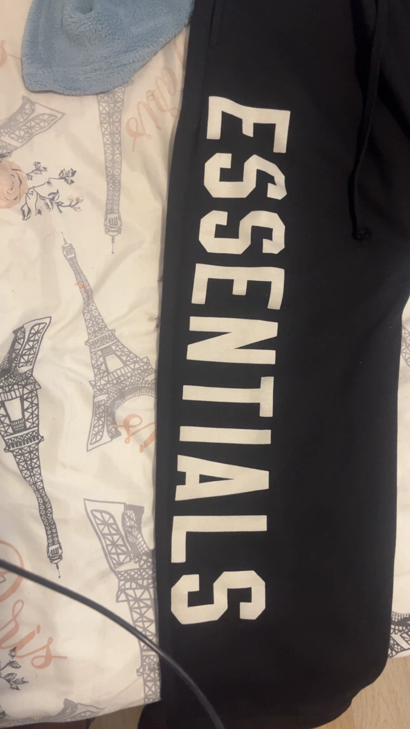 Essentials Fear of God Black Sweatpants - photo 2