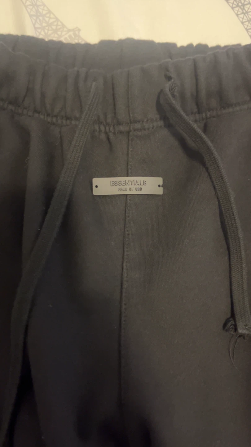 Essentials Fear of God Black Sweatpants - photo 3
