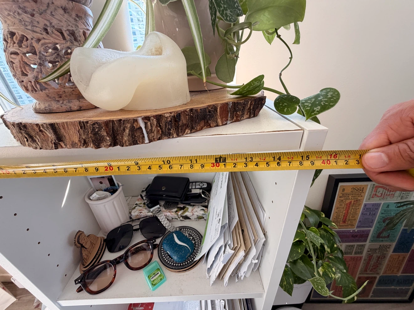 MOVING SALE- IKEA White Four-Shelf Storage - photo 4