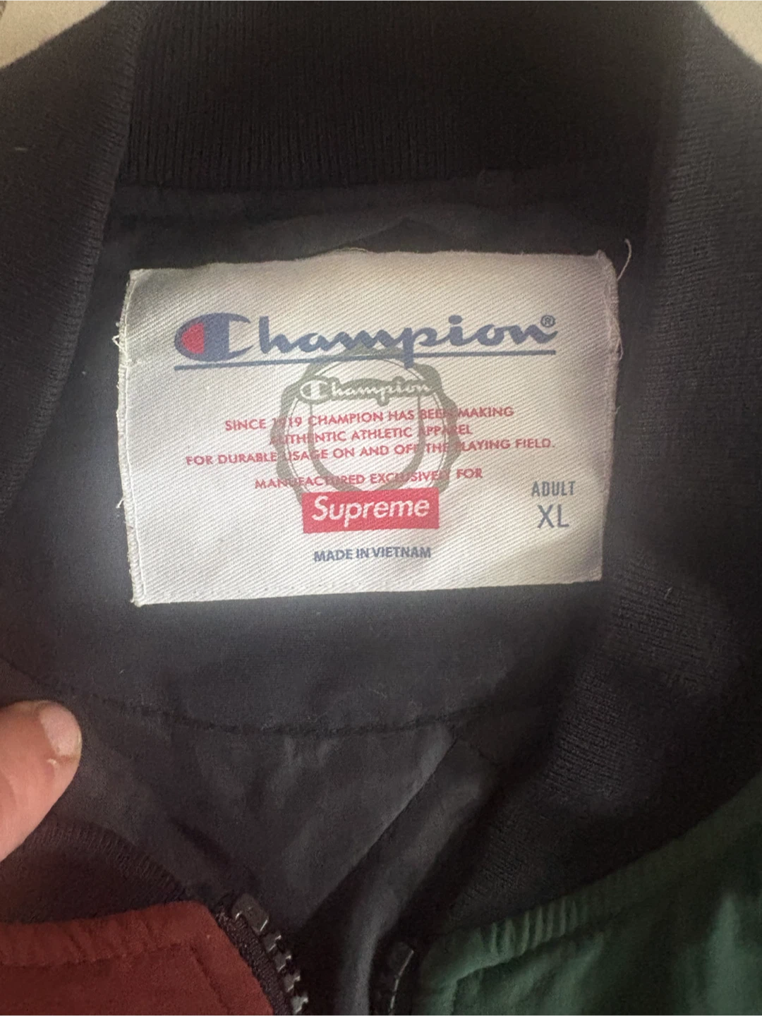 Supreme x Champion Varsity Jacket - photo 3