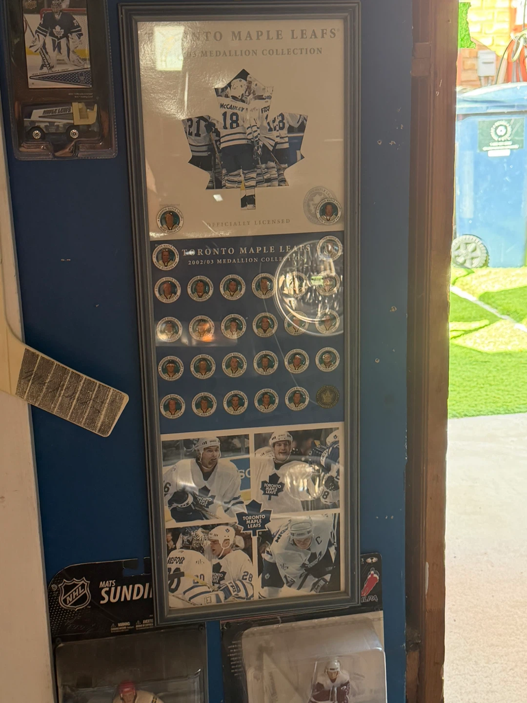 Toronto Maple Leafs 2002/03 Medal Collection Framed Print