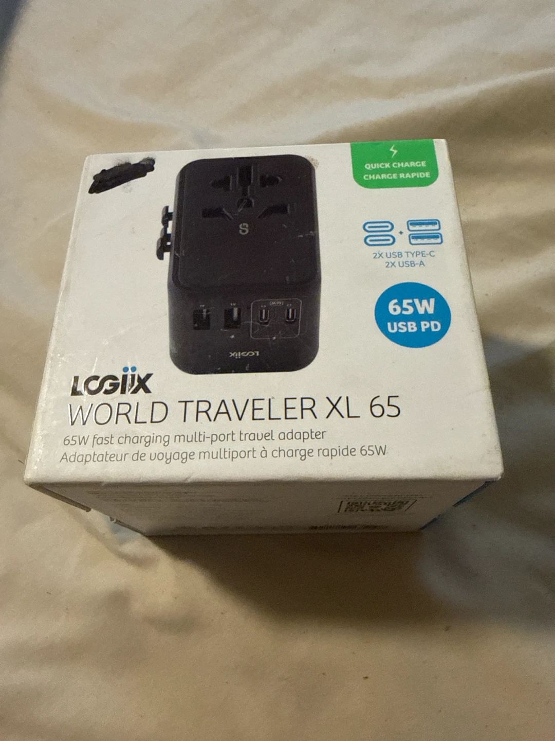 Logiix World Traveler XL 65 Travel Adapter
