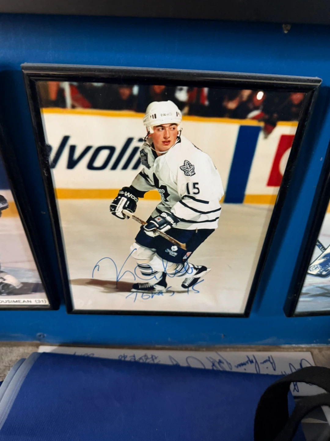 Tomas Kaberle Signed Toronto Maple Leafs Photo