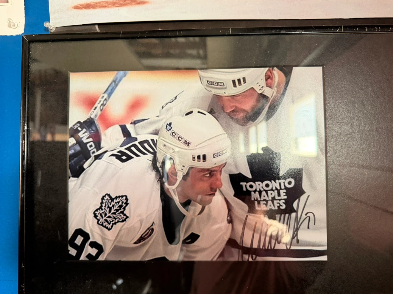 Doug Gilmour Signed Toronto Maple Leafs Photo