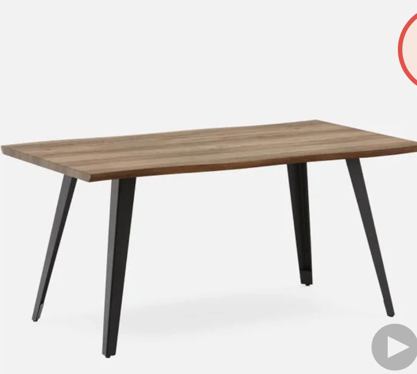 Modern Walnut Dining Table from structube - photo 2