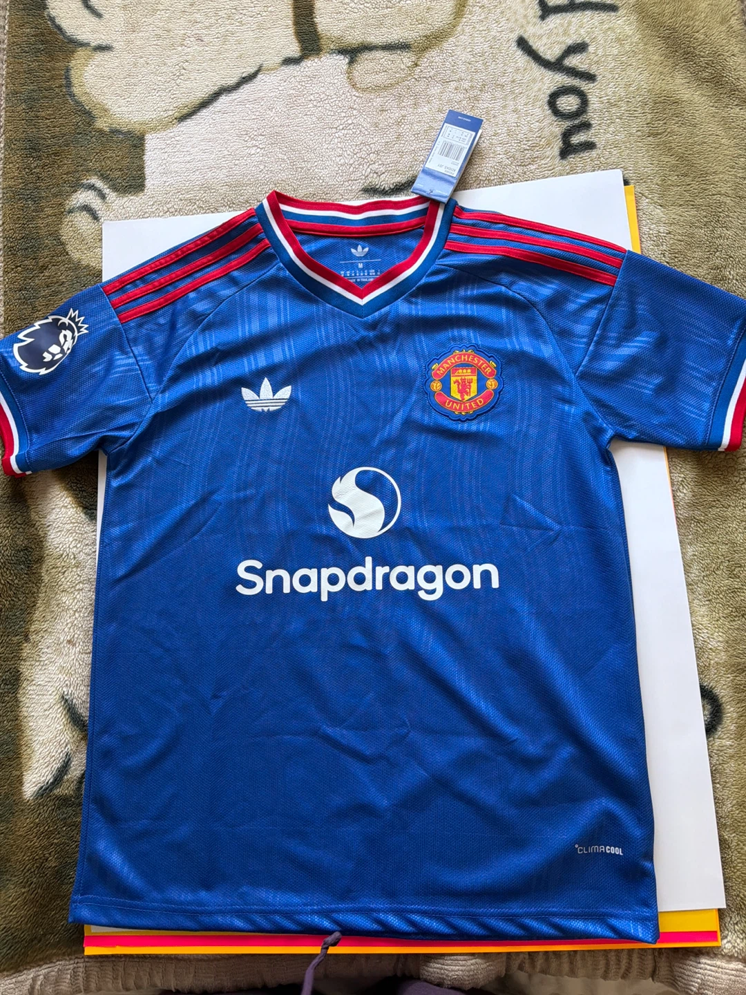 Manchester United Adidas Jersey Size M