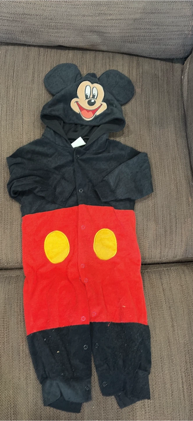 Halloween Mickey Mouse Baby Onesie
