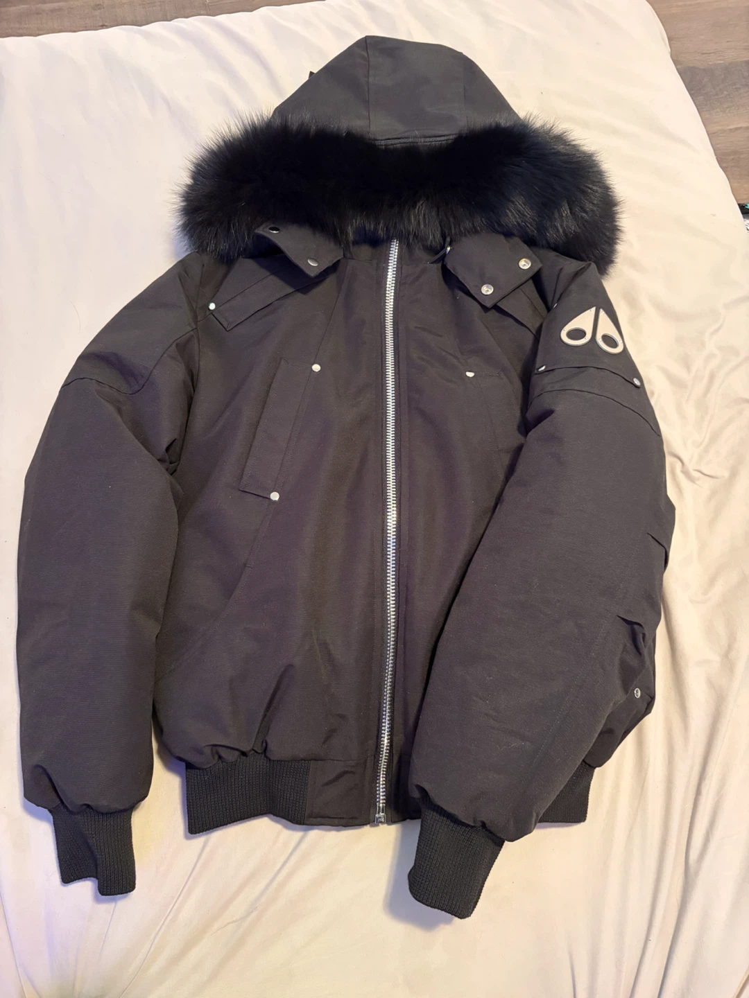 Mens authentic Moose Knuckles Bomber jacket