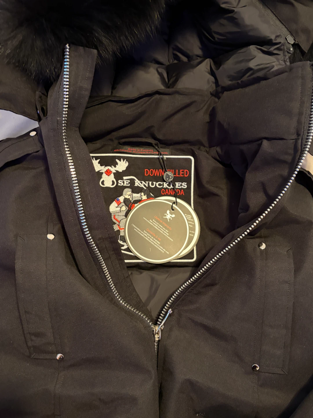 Mens authentic Moose Knuckles Bomber jacket - photo 3