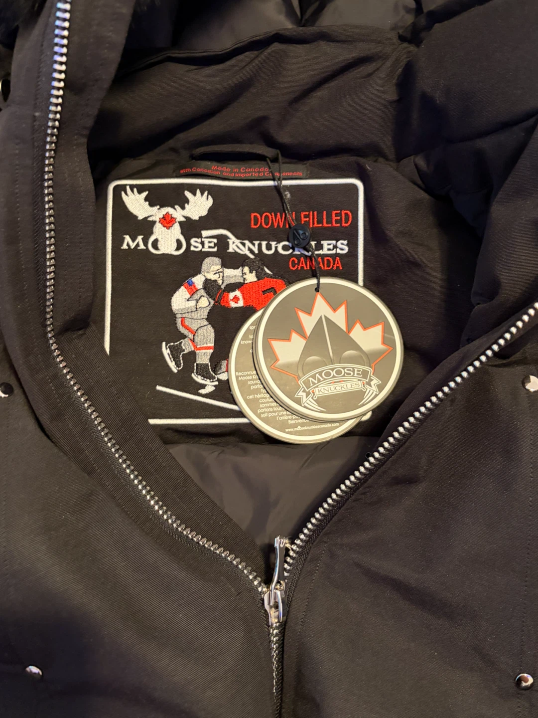 Mens authentic Moose Knuckles Bomber jacket - photo 4