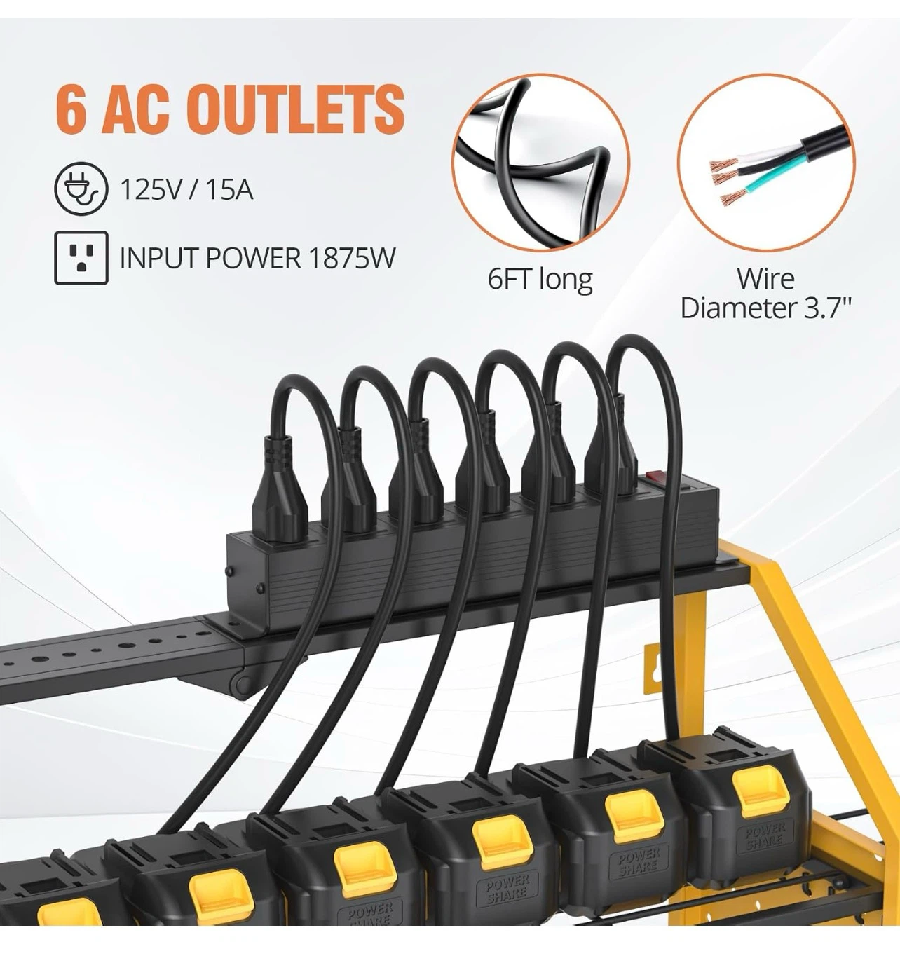Wall-Mounted Power Tool Storage Organizer - photo 4