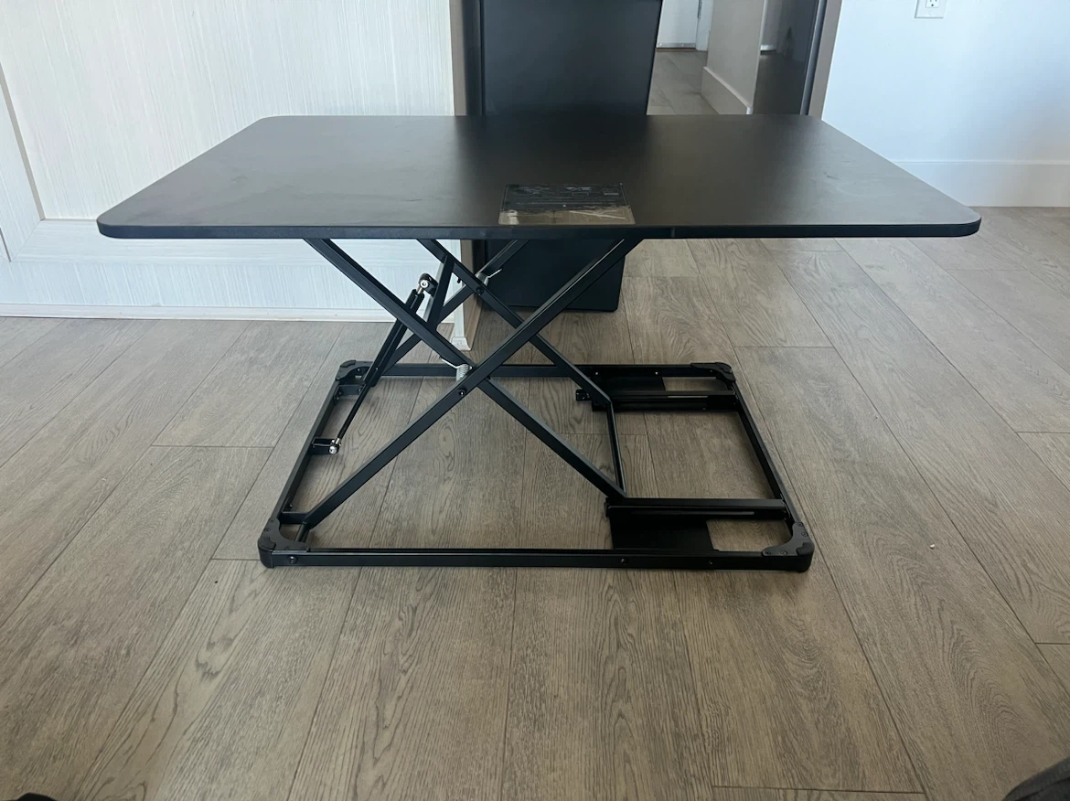 Black Standing Desk Converter