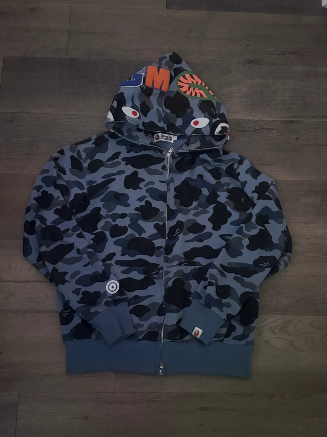 Navy Blue bape Read desc - photo 5