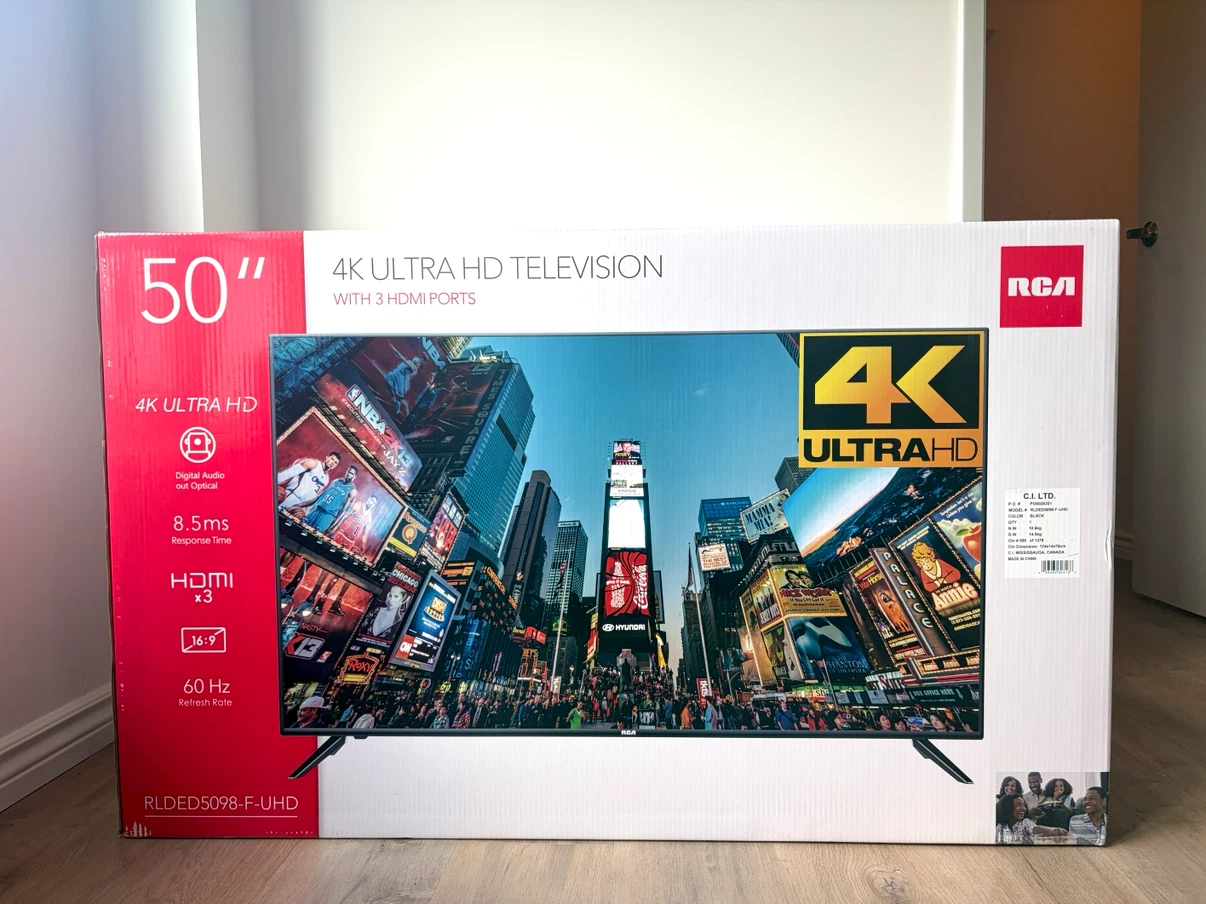 Brand New RCA 50-inch 4K Ultra HD TV