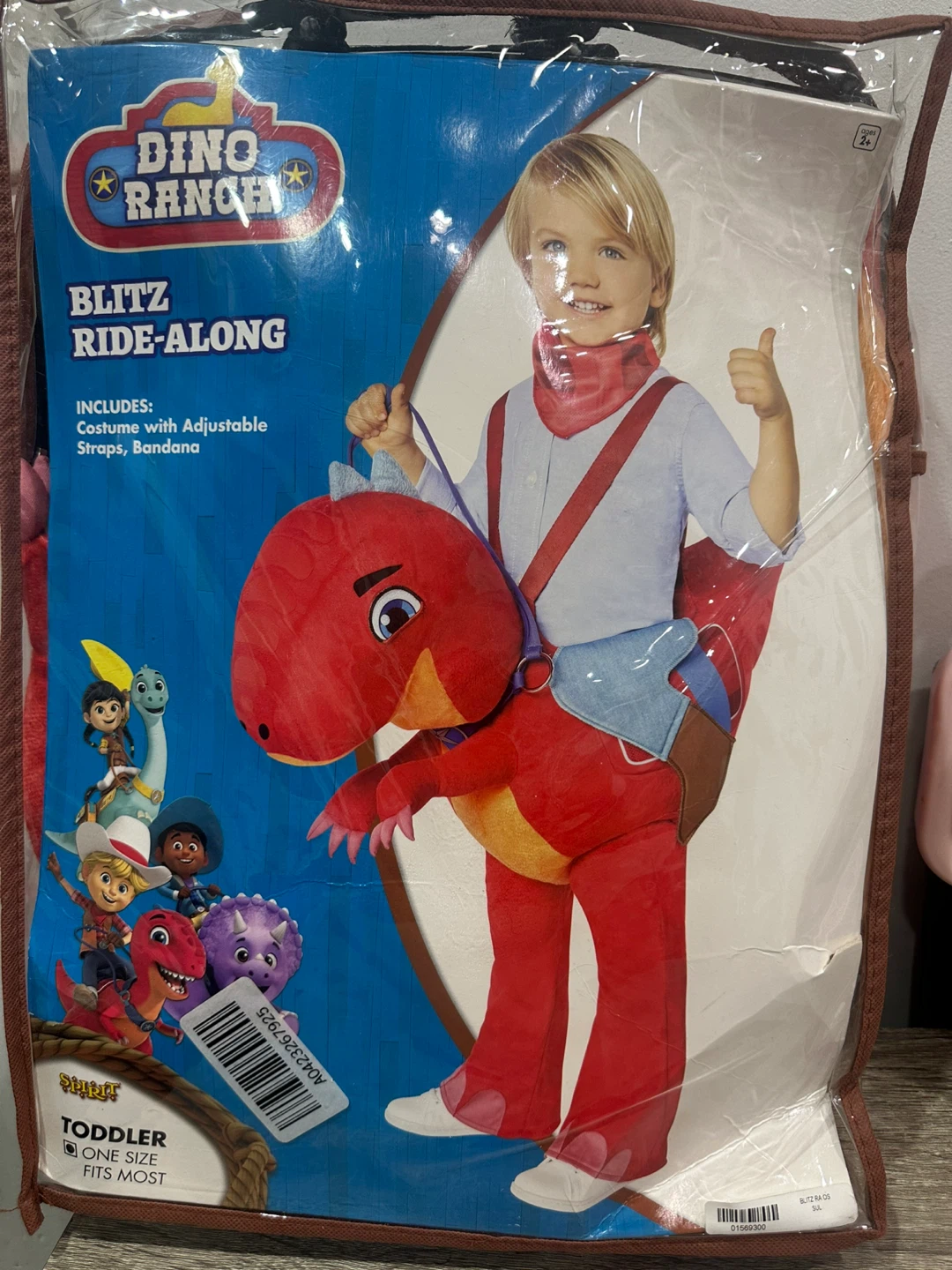 Dino Ranch Blitz Ride-Along Toddler Costume