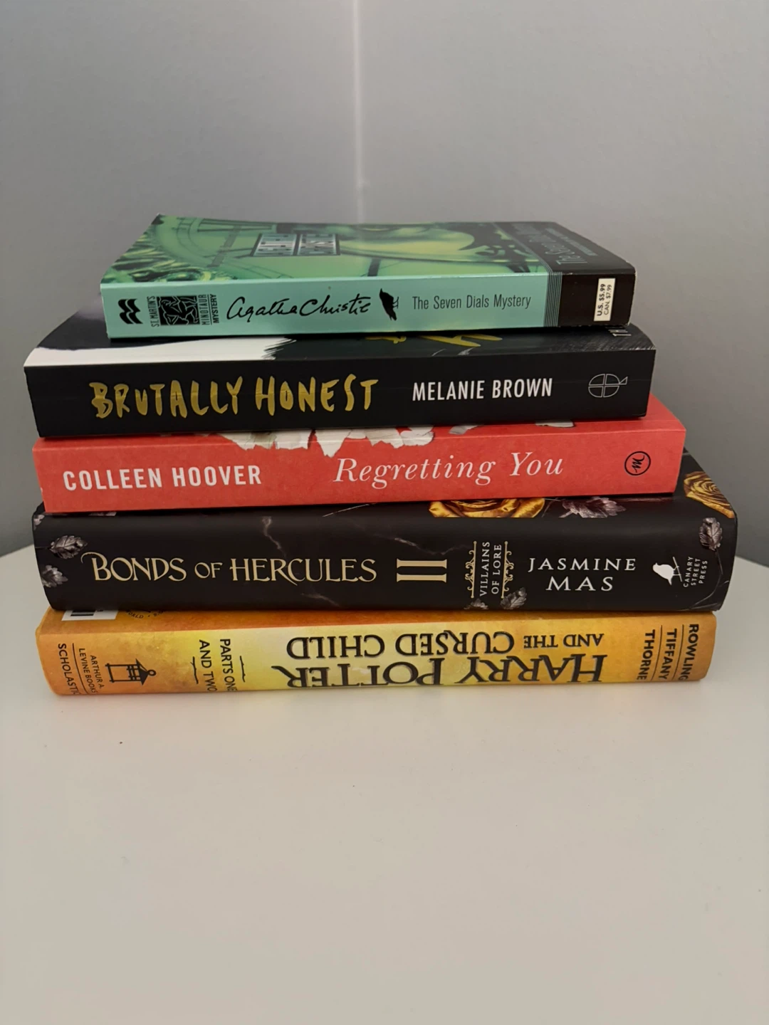 Collection of Assorted Fiction Novels ($3 each)