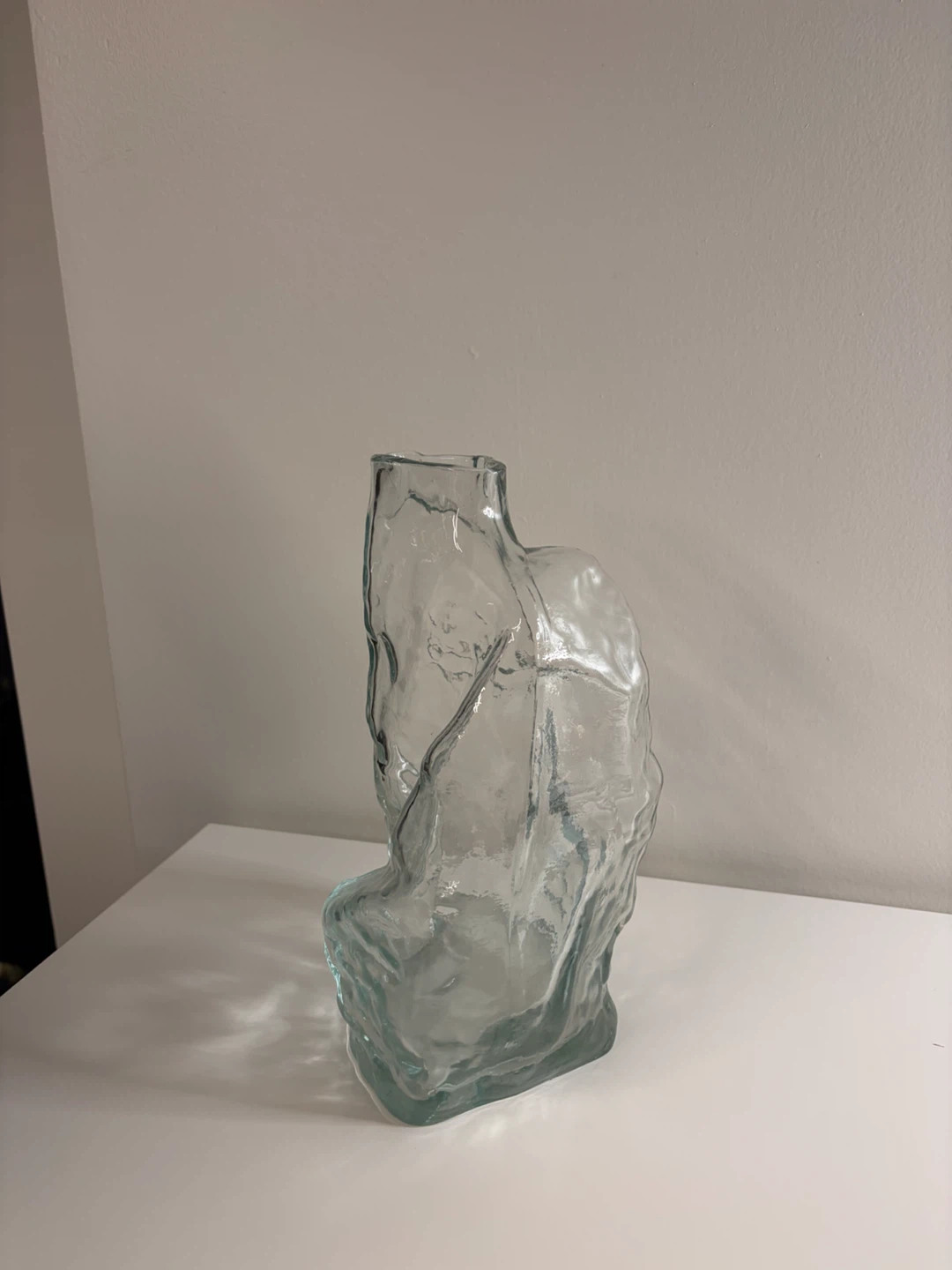Clear Glass Decorative Vase - photo 3
