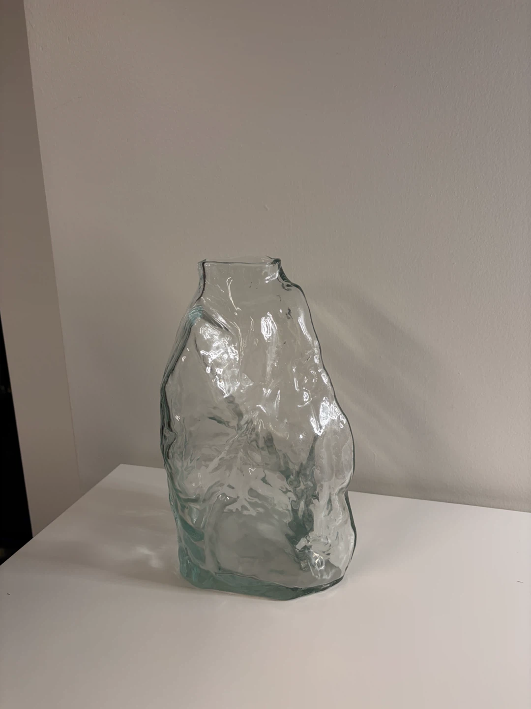 Clear Glass Decorative Vase - photo 4