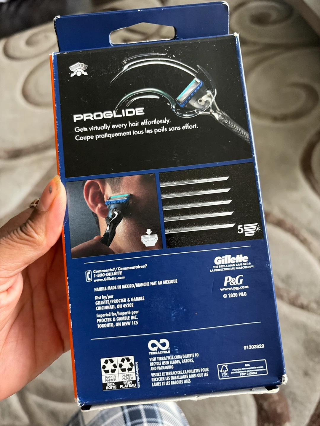 Gillette ProGlide Razor with 3 Cartridges - photo 2