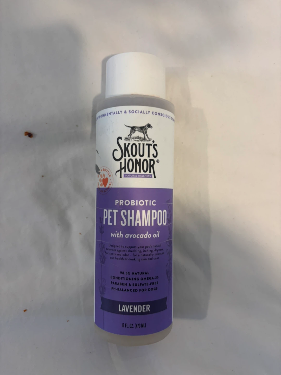 Skout's Honor Probiotic Pet Shampoo Lavender