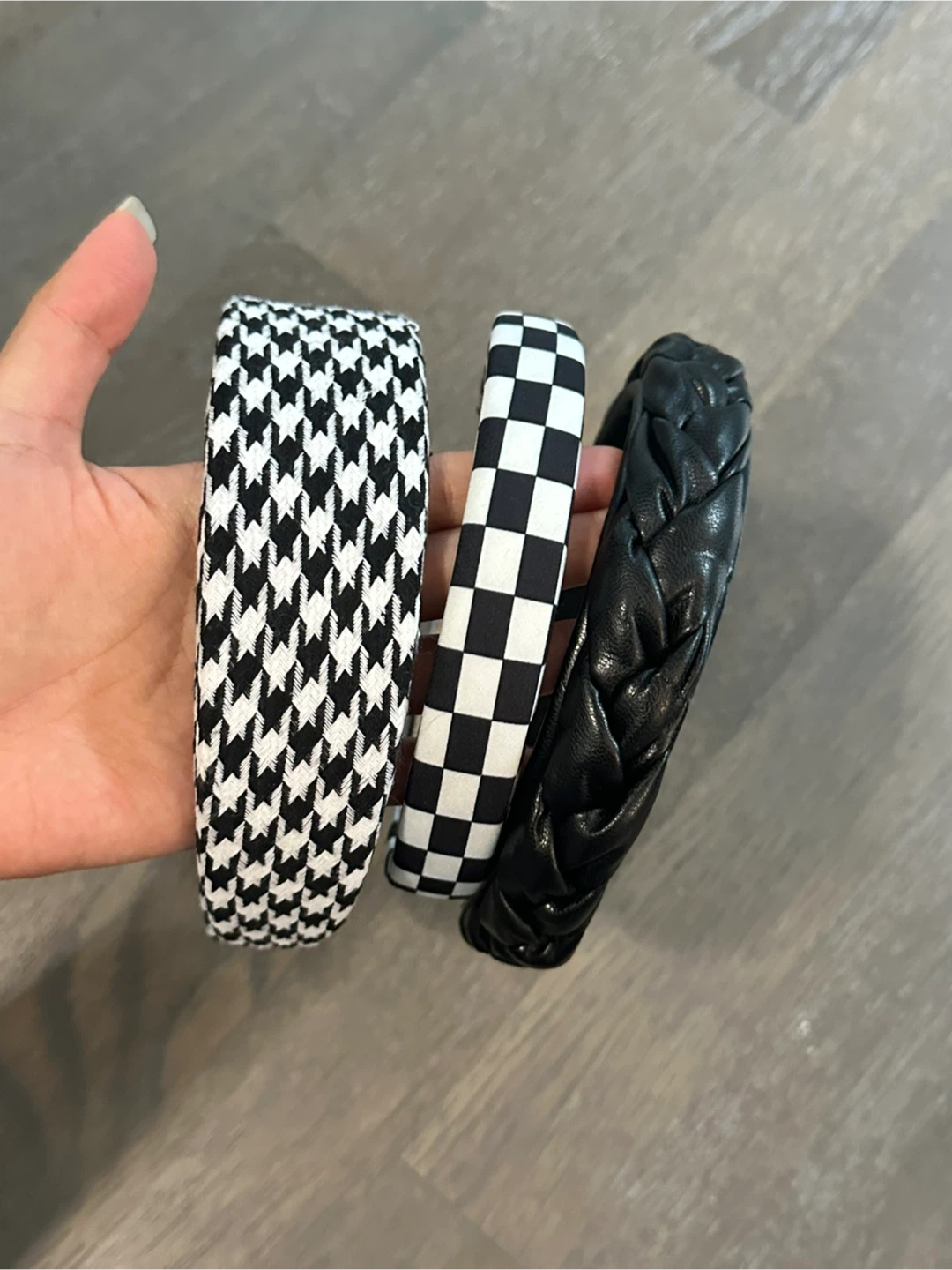 Set of 3 assorted headbands