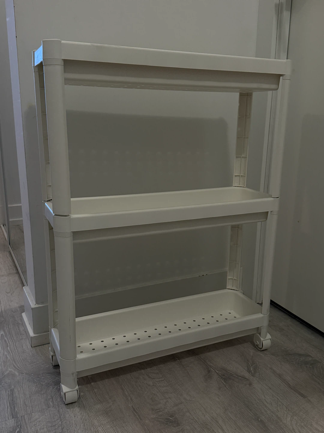 3-Tier Slim Storage Rolling Cart - photo 2