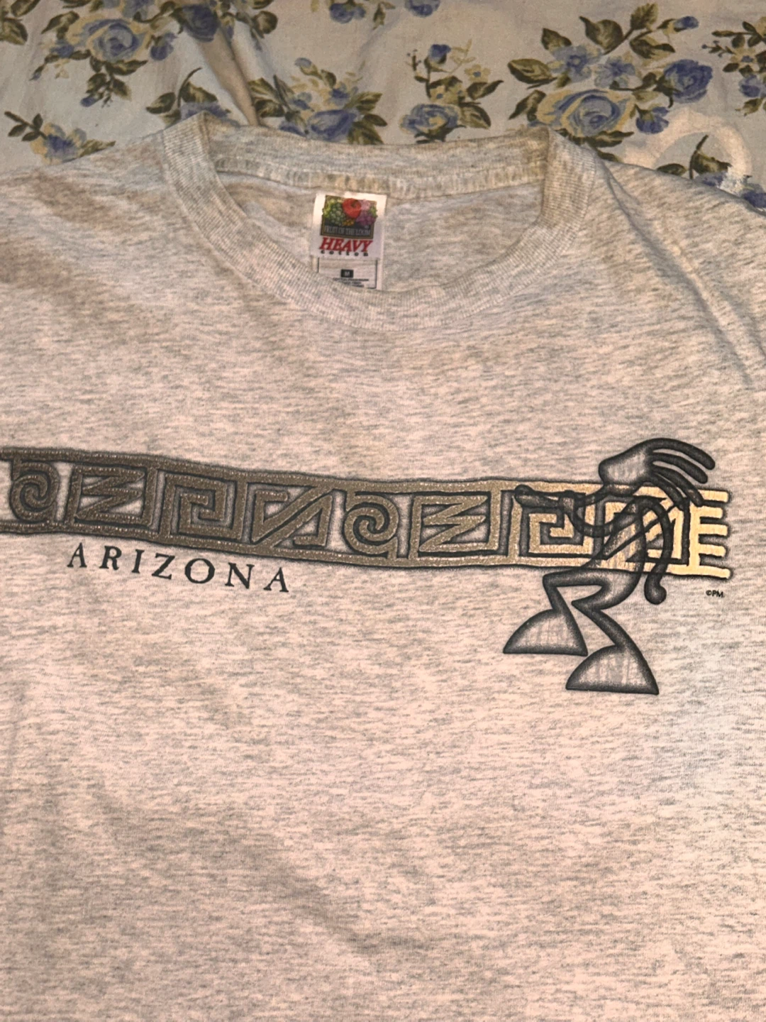 Vintage (90s) Arizona graphic grey t-shirt - photo 5