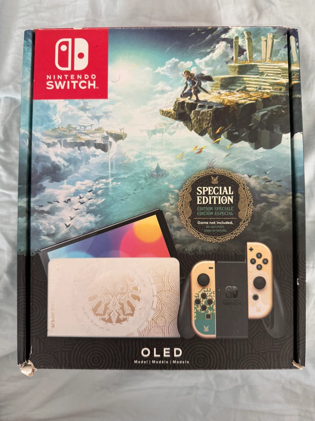 Nintendo Switch OLED Zelda Tears of the Kingdom Edition