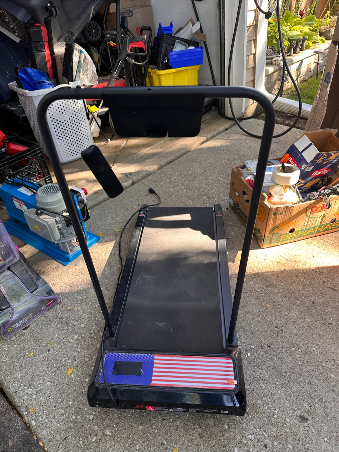 Compact Electric Walking Treadmill
