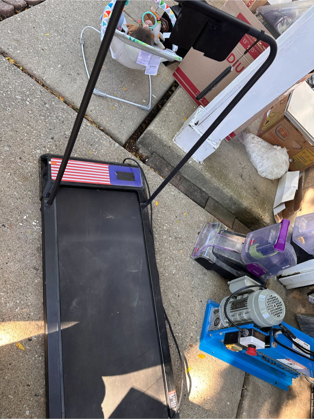 Compact Electric Walking Treadmill - photo 2