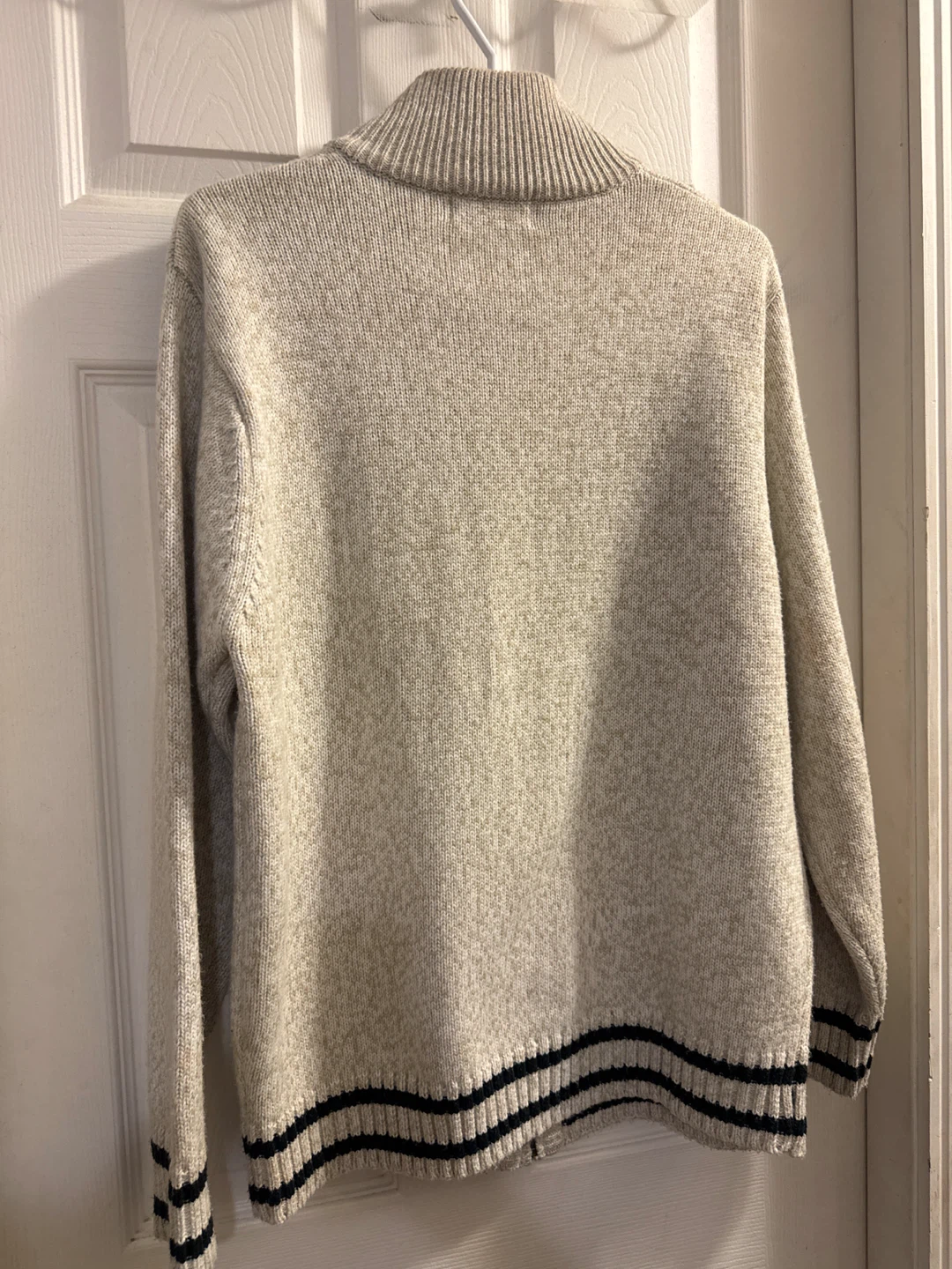 Paul & Shark Yachting Zip-Up Sweater sz L 100% wool - photo 2