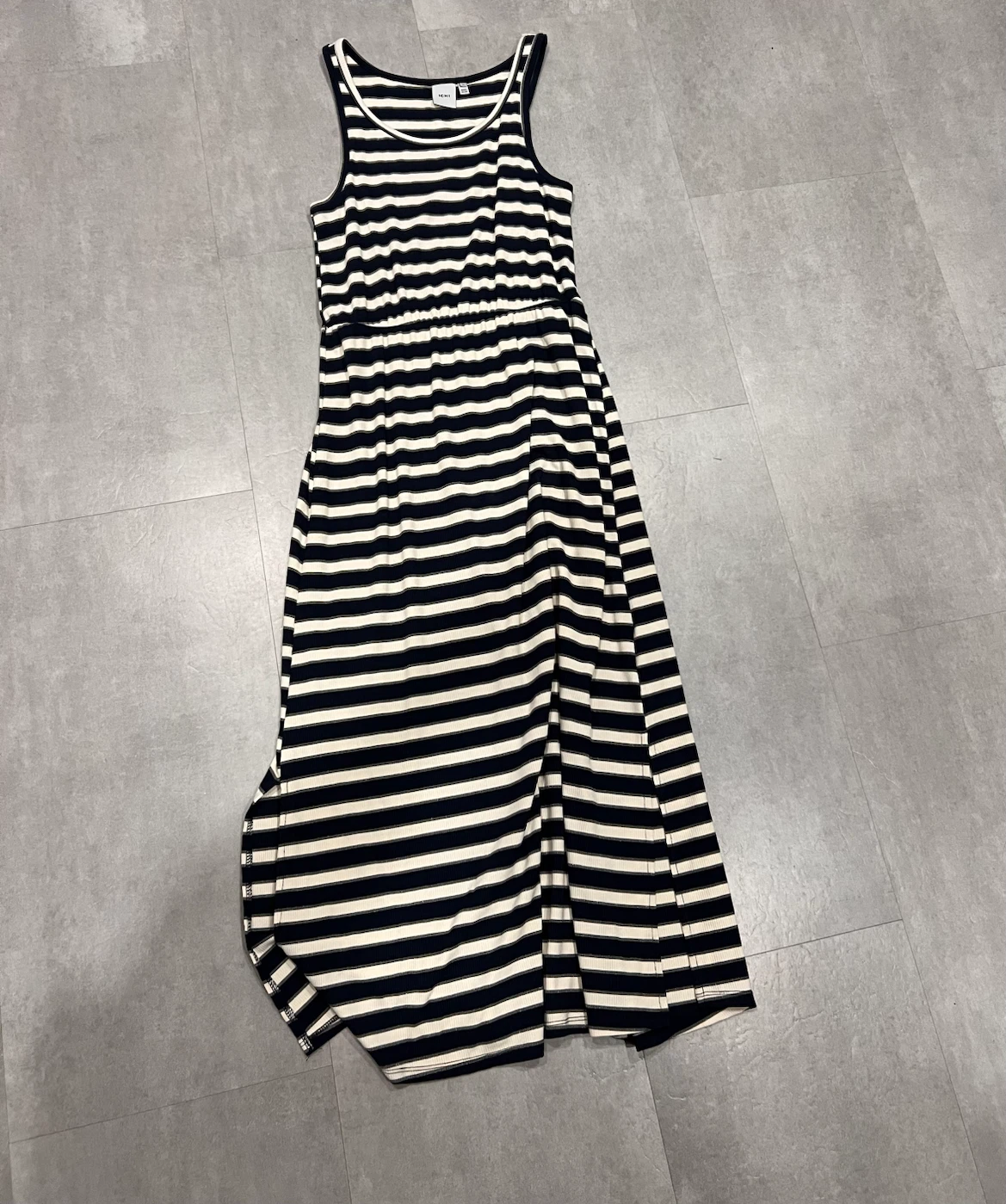 ICHI Striped Tank Dress