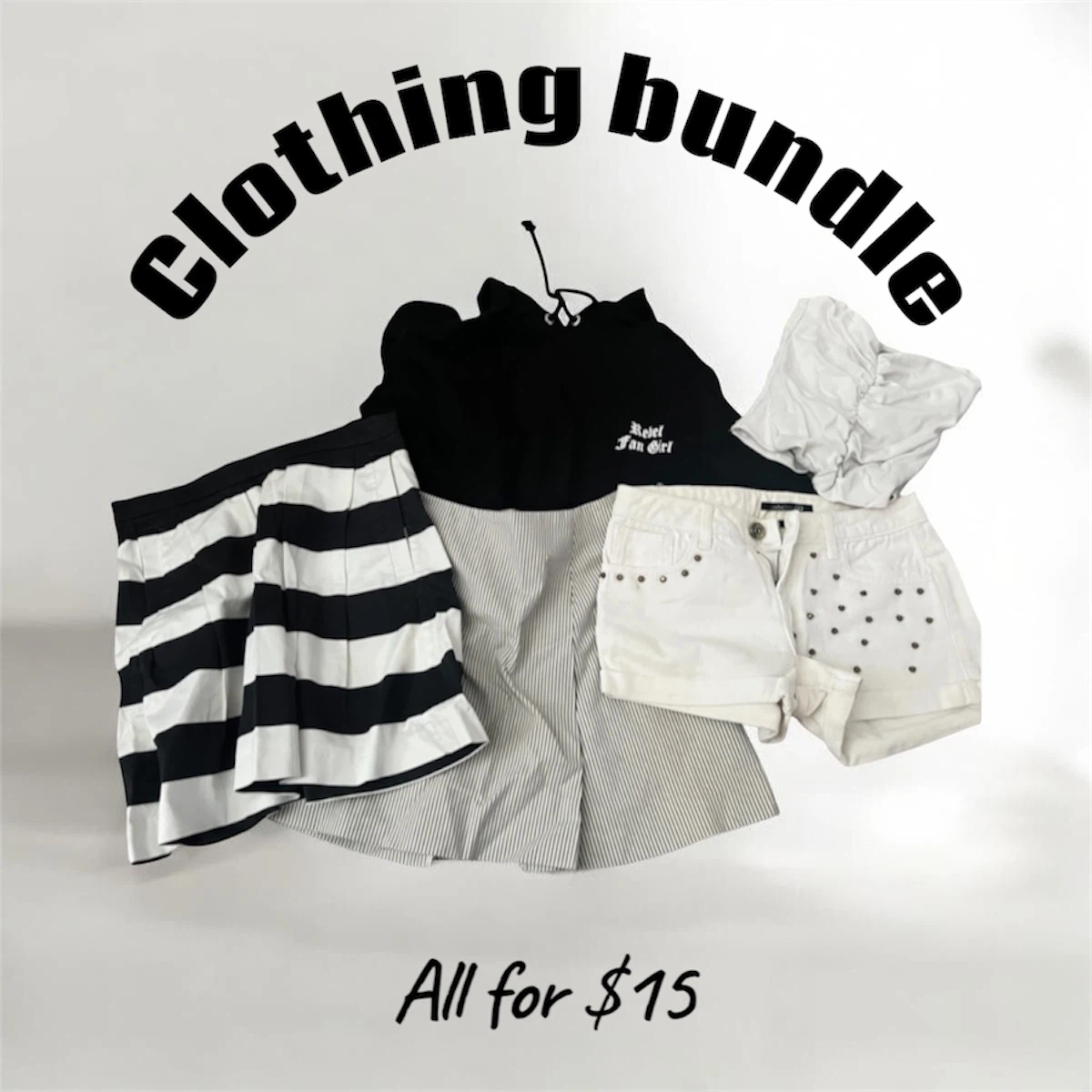 Clothing Bundle Assorted Pieces all for $15
