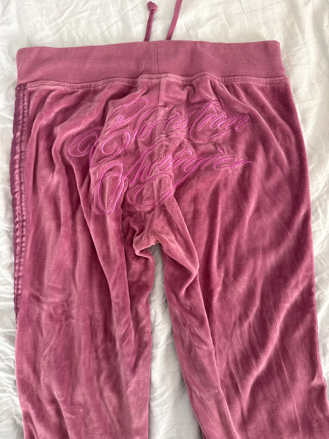Christian Audigier Velour Sweatpants - photo 2