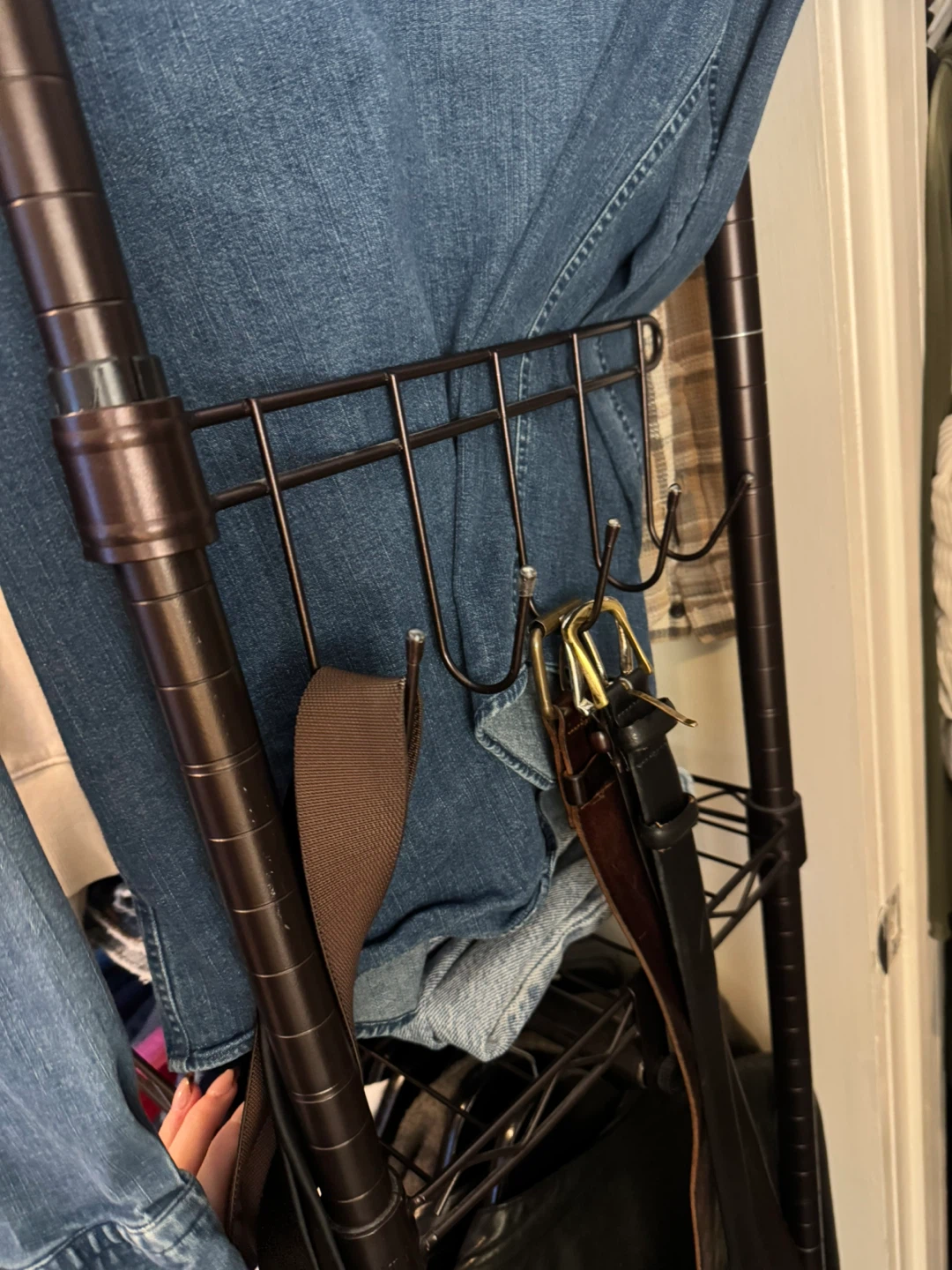 Metal Wire Garment Rack with Shoe Shelves - photo 4
