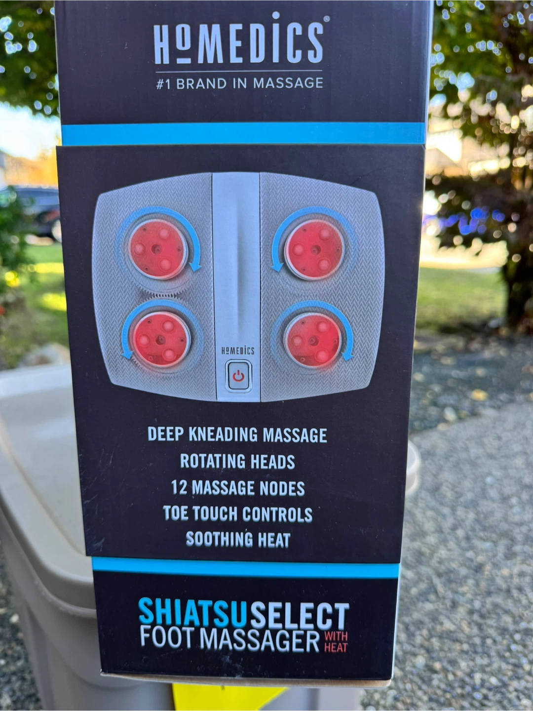 HoMedics Shiatsu Select Foot Massager with Heat - photo 2