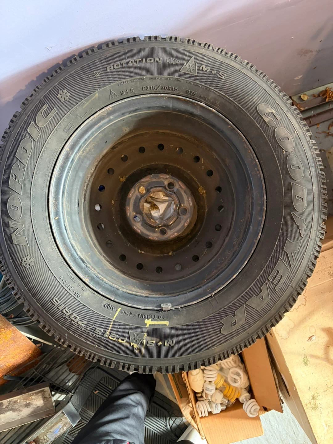 Goodyear Nordic Winter Tires P215/70R15 - photo 4