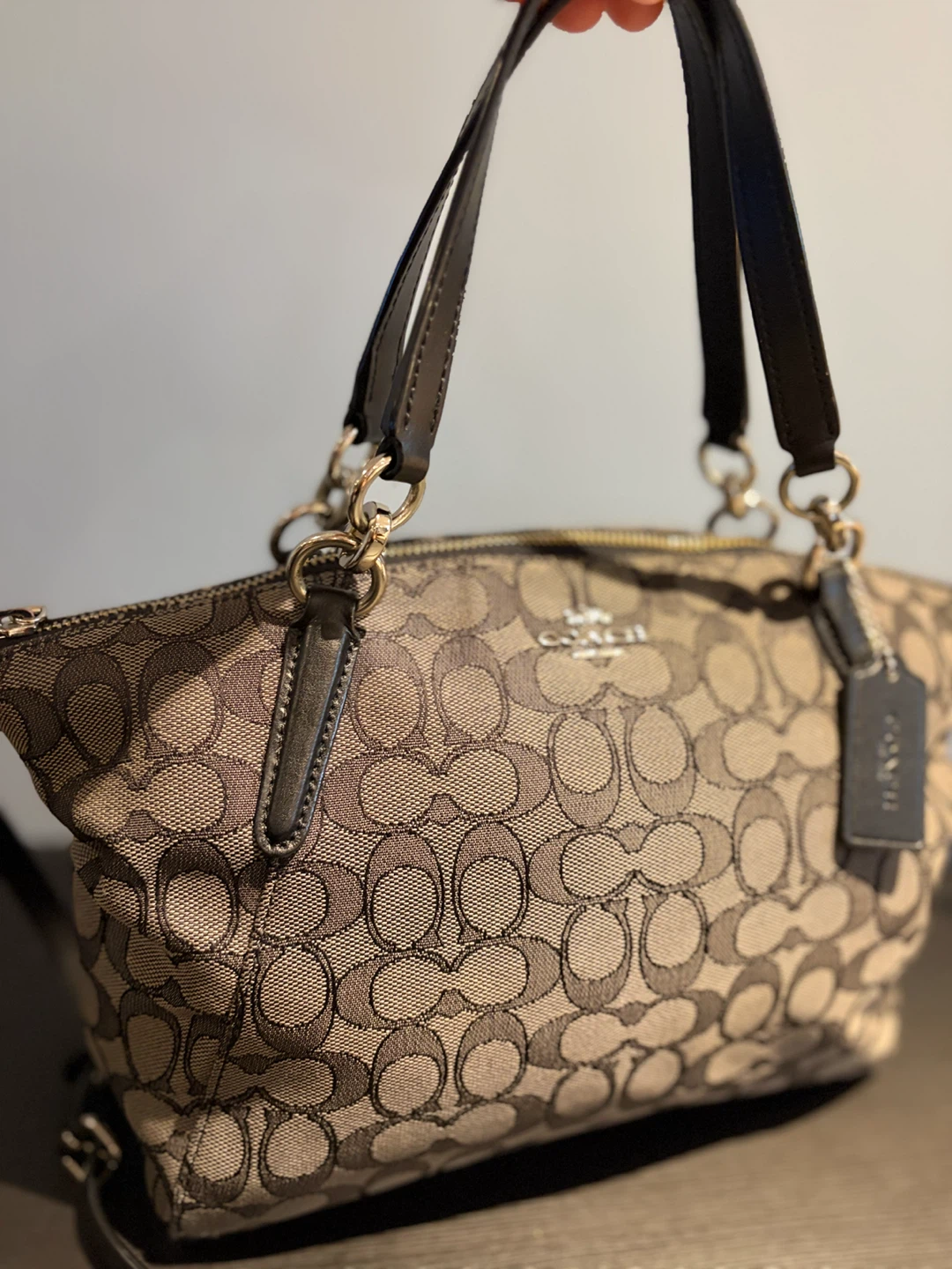 Coach Signature Canvas Tote Bag - photo 3
