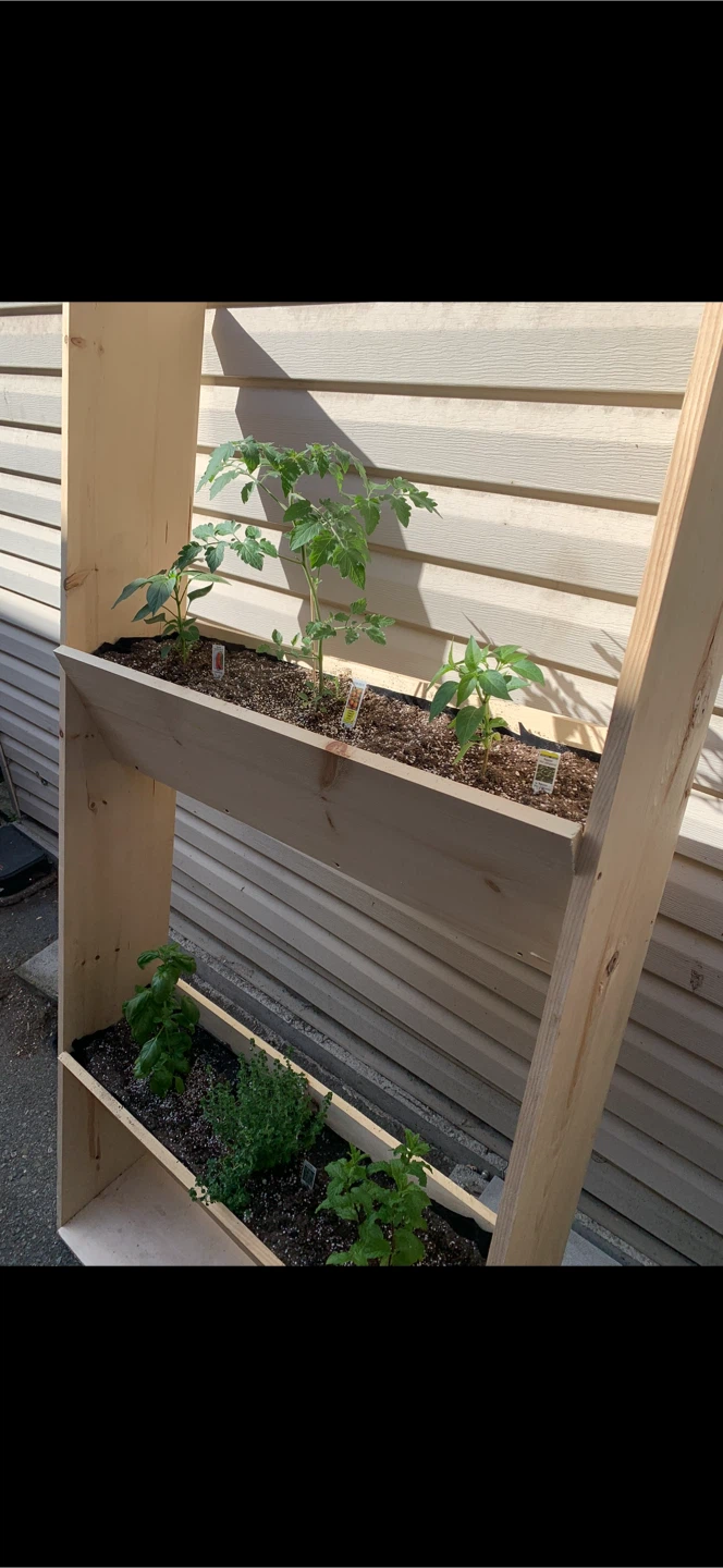 Wooden Vertical Garden Planter