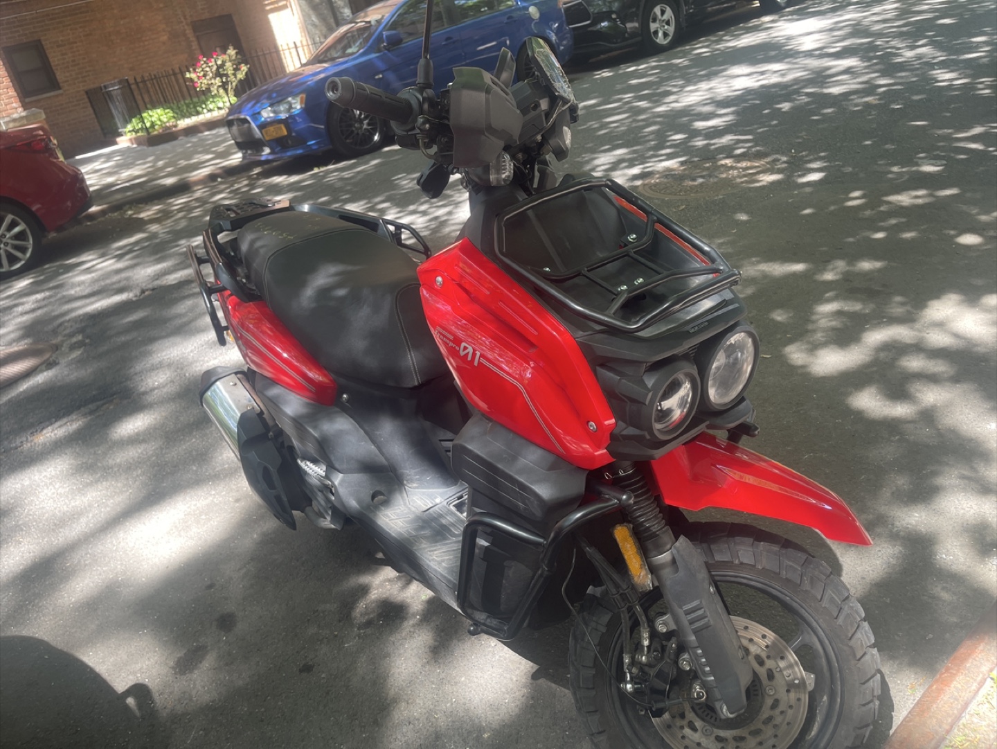 Transpro 01 Scooter Red