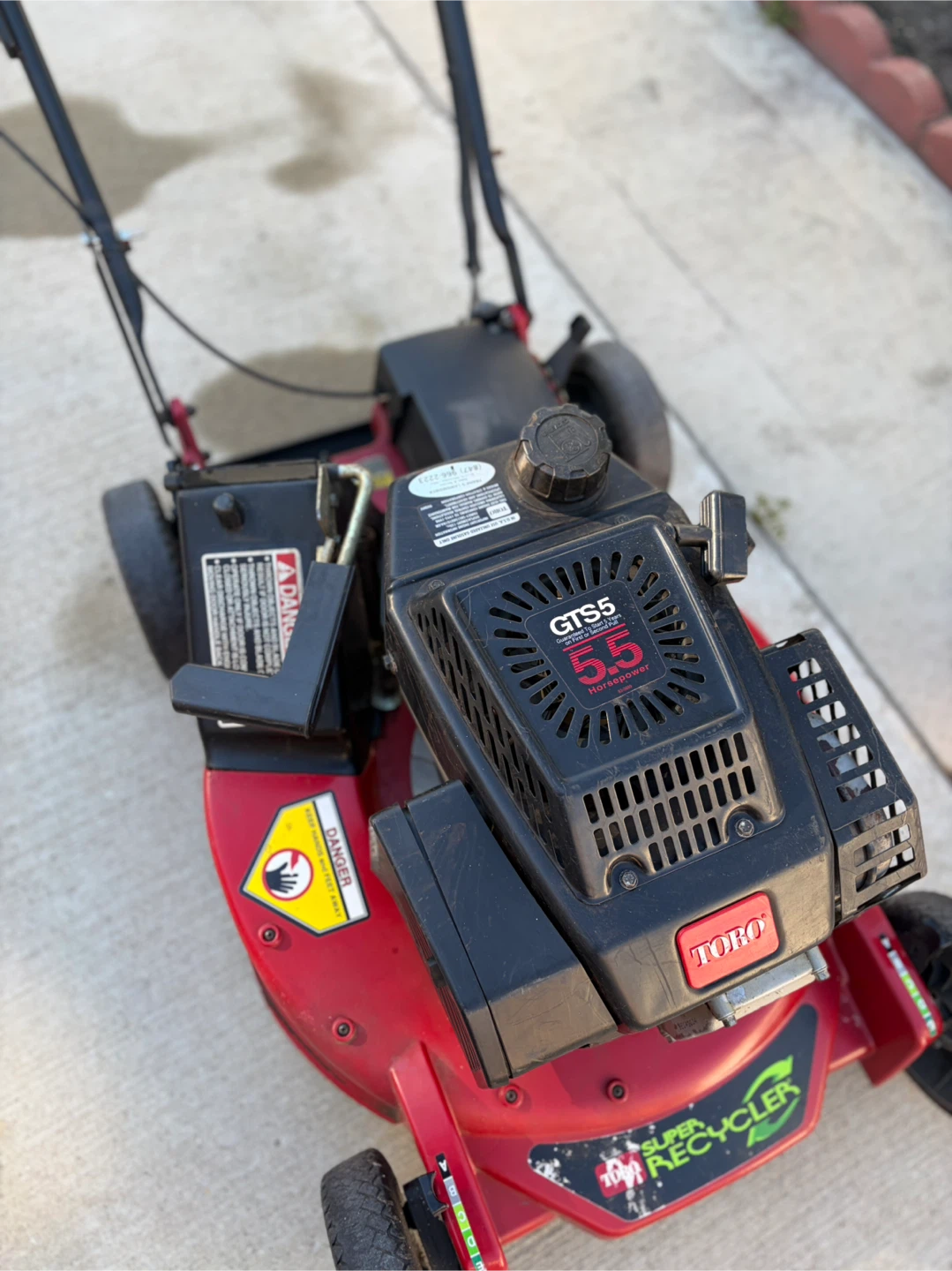 Toro Super Recycler 5.5 HP Lawn Mower - photo 3