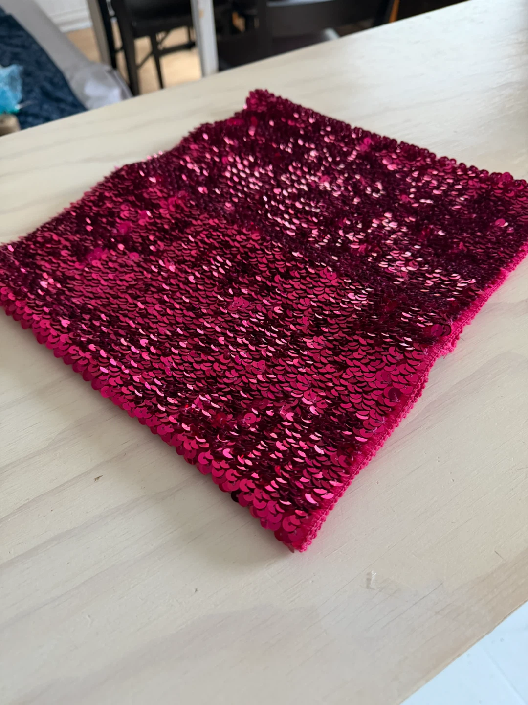 Hot Pink Sequin Tube Top - photo 3