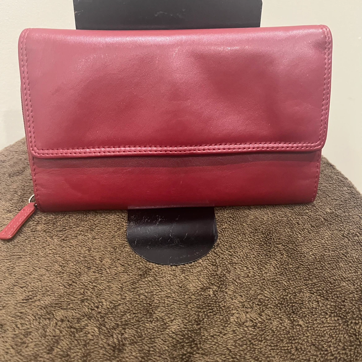 Wilsons Leather Red Wallet