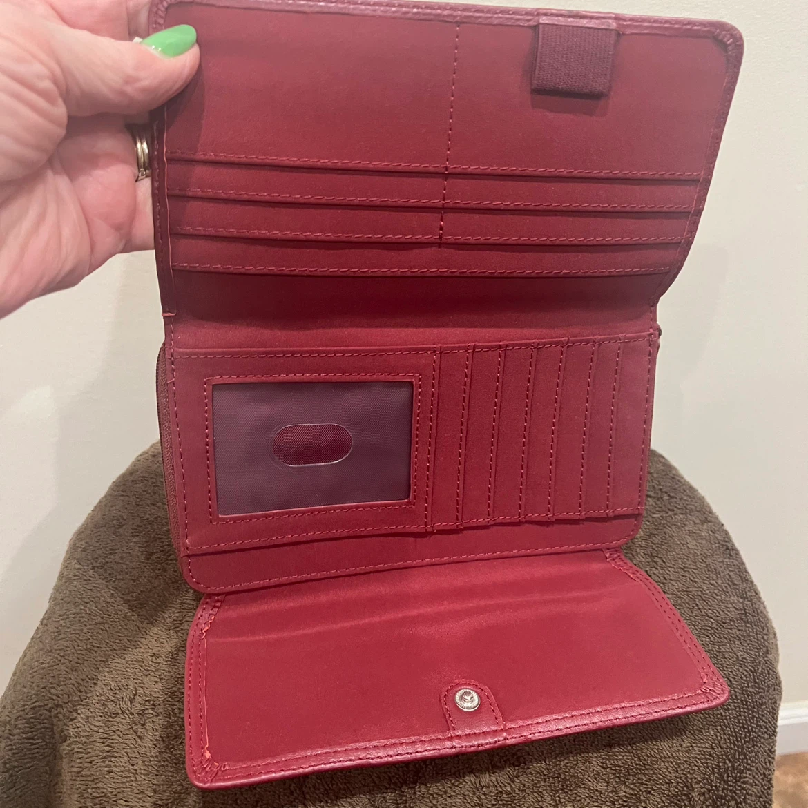 Wilsons Leather Red Wallet - photo 4