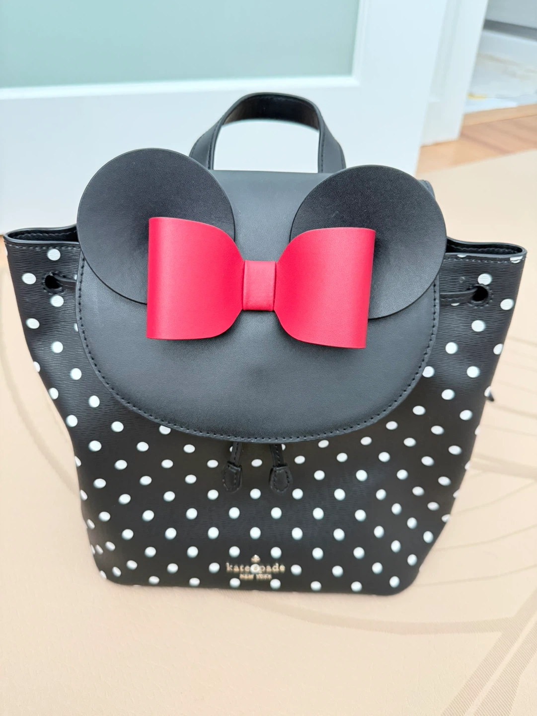 Authentic brand new Disney X Kate Spade Minnie Mouse Backpack