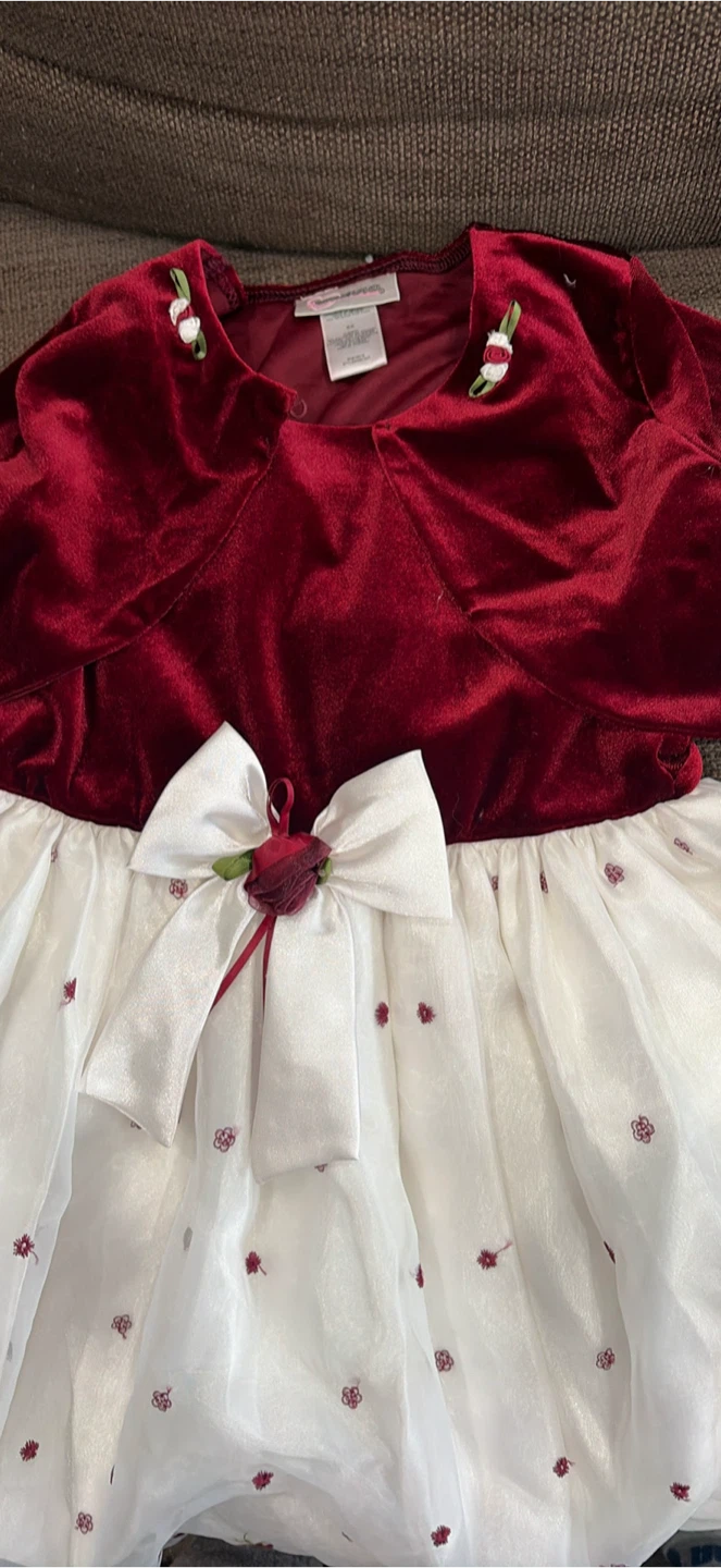 Youngland Holiday Dress with Bolero Jacket, 6X - photo 2